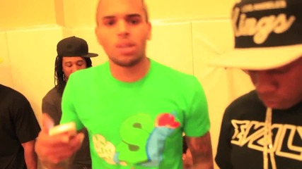 Chris Brown, Waka Flocka, Trav, Jim Jones, Maino & Juelz Santana Basketball Game