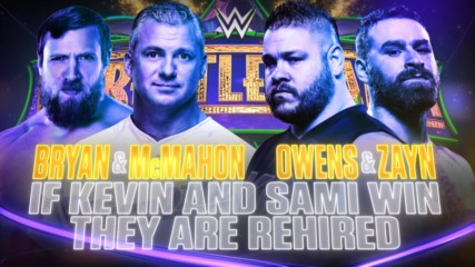 Daniel Bryan & Shane McMahon battle Kevin Owens & Sami Zayn at WrestleMania this Sunday
