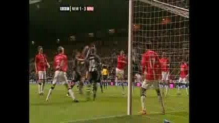 Faye 3:1 - Newcastle Vs Man Utd