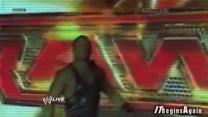 Rob Van Dam Returns To Raw (03.06.13) As Paul Heyman's Newest Client!