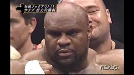 K1 Bob Sapp vs. Akebono & Mike Tyson 12/31/03 ( Част 2 )