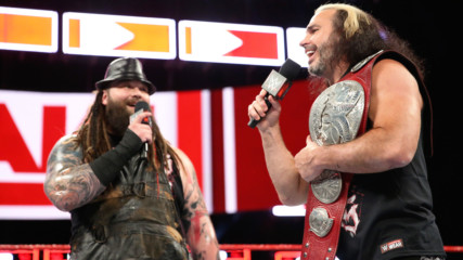 The Deleters of Worlds await the Tag Team Battle Royal: Raw, June 4, 2018