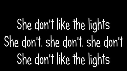 Justin Bieber - She Don't Like The Lights (lyrics