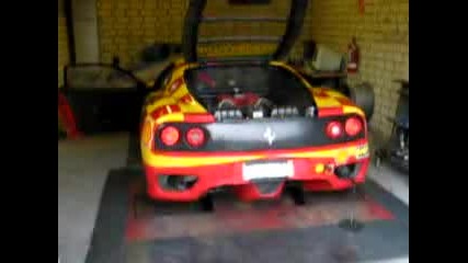 Ferrari In Dyno F360 - All - Gears