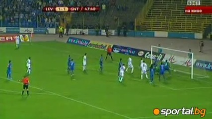 Левски - Гент 3 - 2, Жоазиньо, Дембеле, Сержиньо Гриин 