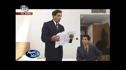 Music Idol 3 Втори Малки Концерти : Марин и Мустафа На Крачка Да Се Эбият 17.03.2009