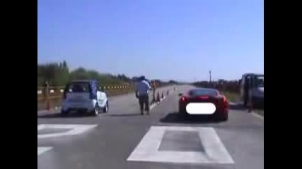 Smart Fortwo Diablo Vs Ferrari F430