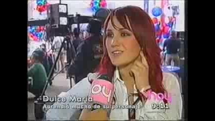 Dulce Maria fala sobre o final de Rebelde