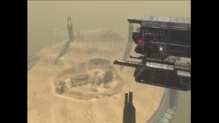 Halo 3 How to get out of Sandtrap map.