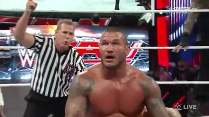 Wwe Raw 01.09.2014: Chris Jericho, John Cena & Roman Reings Vs. Randy Orton, Kane & Seth Rollins
