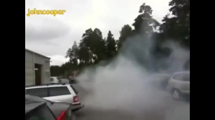 Toyota Supra Burnout 