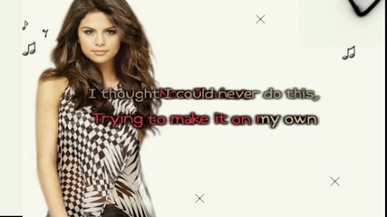 Selena Gomez & The Scene - Middle Of Nowhere [karaoke_instrumental] With Lyrics