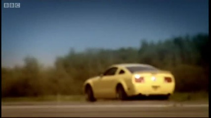 *new* Lotus Exige vs Ford Mustang - Top Gear - Bbc 