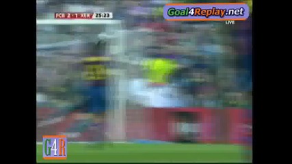Barcelona - Xerez 2 - 1 (3 - 1, 24 4 2010) 