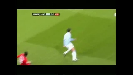 Манчестър Юнайтед - Манчестър Сити - 1:0 Гол на Giggs ! 