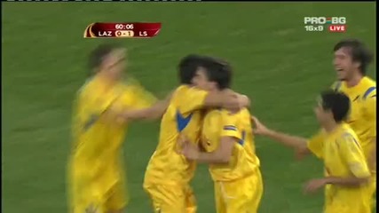 Лацио - Левски 0:1 Страхотен гол на Христо Йовов 