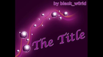 The Title - Last Song