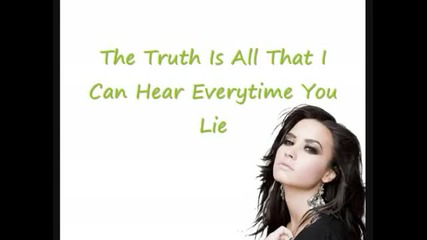 Demi Lovato-еverytime You Lie Sub