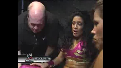 Melina Gets Medical Treatment