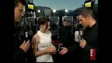 Kristen Stewart Interview at the Eclipse La Premiere