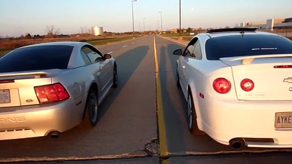Cobalt Sstc vs. 2002 Mustang Gt 
