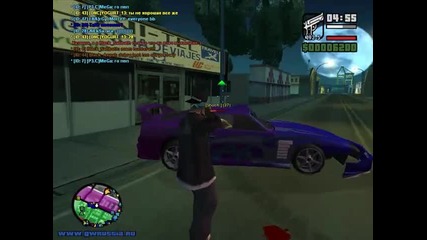 Grand Theft Auto San Andreas Multiplayer битка