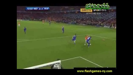 Холандия 4 - 1 Франция Гол На Робен