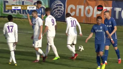 Петков с втори гол във вратата на Верея