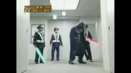 Darth Vader Срещу Японската Полиция