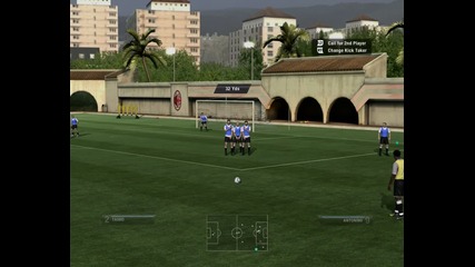 Fifa 2012 - My Gameplay (free kick) #5
