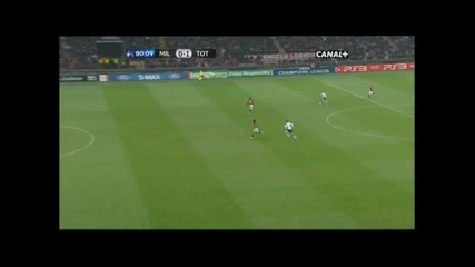 15.02.2011 - Шампионска Лига - Милан 0 - 1 Тотнъм гол на Питър Крауч 