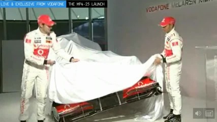 Mclaren Mp4 - 25 Presentation 