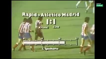 1976/1977 Rapid Vienna - Atletico Madrid 1-2