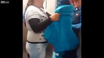 По абсурдно прикритие по време на кражба не бях виждал!
