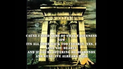Judas Priest - Diamonds and Rust (studio version) (bg subs)