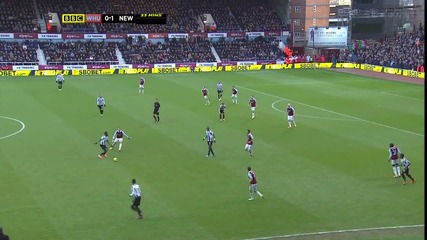 18.01.2014 West Ham - Newcastle 1 - 3