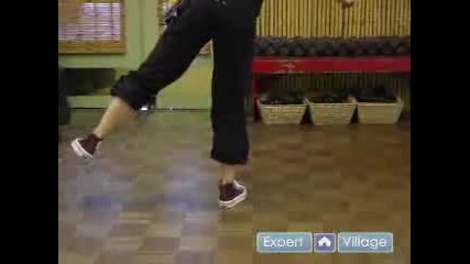 Breakdancing стъпката Corkscrew