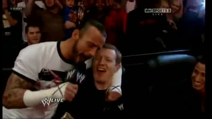 Cm Punk sings the Goodbye Song to John Laurinaitis (hq)