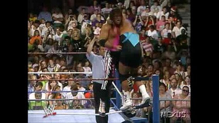 WWF Bret Hart vs. Mr. Perfect - King Of The Ring 1993
