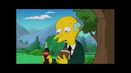 Смешна реклама на Coca Cola с участието на The Simpsons ! Трябва да се види!!!!! 