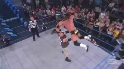Diving Crossbody - James Storm