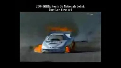 Drag Racing Crashes - The copyright owner has claimed the music of this video