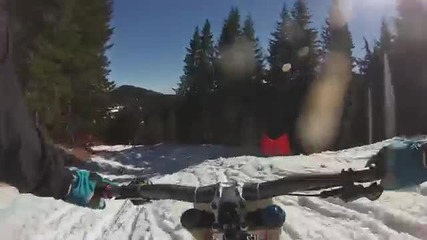 Gopro: Пампорово Winter Bike Duel 2014