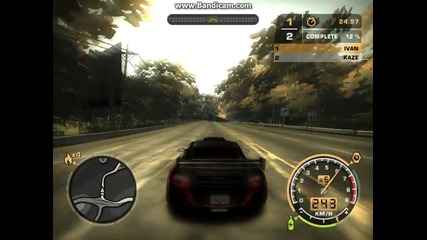 [nfsmw] състезанието срещу Kaze №7 в Blacklist Part 1