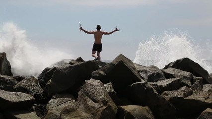 How Wolverine Has Fun At The Beach