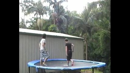 The Best Trampoline Wrestling Of All Time 4