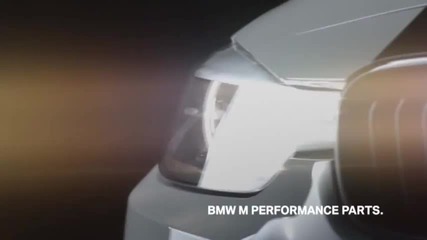 Bmw M Performance Steering wheel with digital display in action