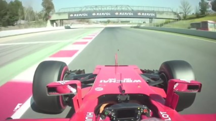 Ф1 - Кими Райконен на тестовете в Испания 2017