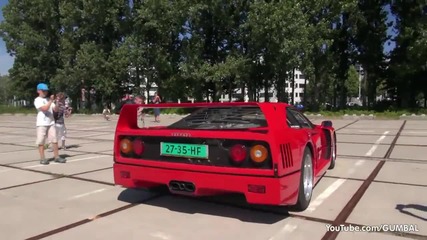 Ferrari F40 - Engine sounds