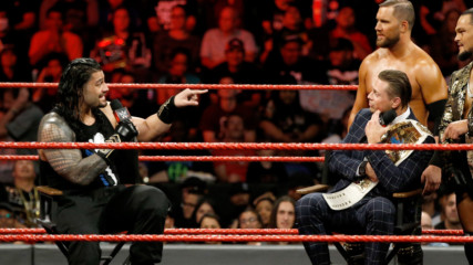 The Miz grills Roman Reigns about his victory over John Cena: Raw, Sept. 25, 2017